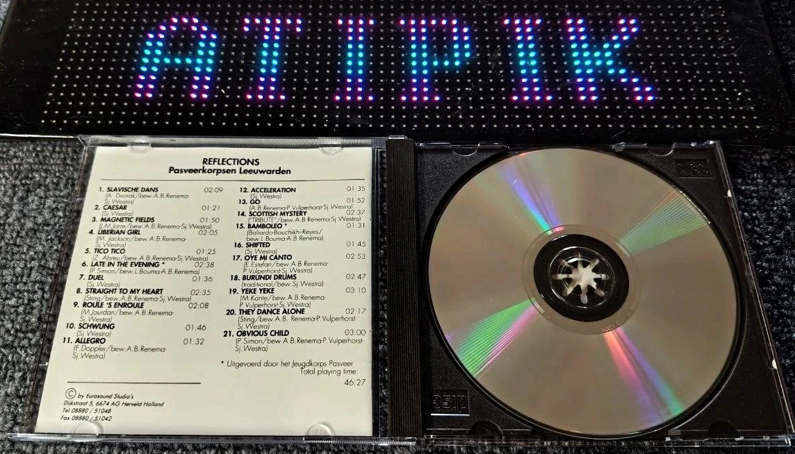 🥁 Cd Reflections - Pasveerkorpsen Leeuwarden - Rare Dutch Import 🎺 – photo 4